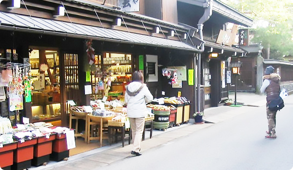 観光地のお土産店